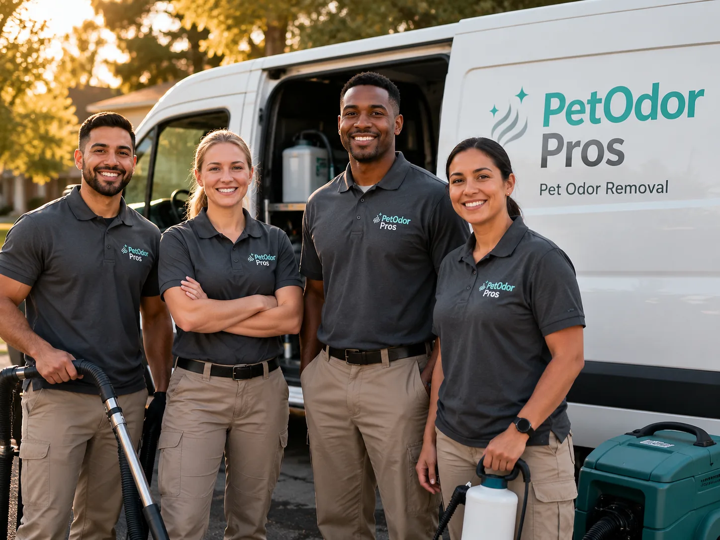 Pet Odor Removal team serving Milton, GA